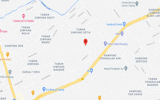 TANAH LOT UNTUK DIJUAL BATU 2 SETENGAH, SIMPANG [BELAKANG TOYOTA SERVICE]