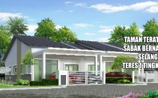 Projek Perumahan Termurah di Taman Teratai @ Sabak Bernam, Selangor.