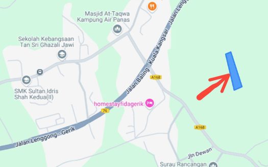 Tanah Tanaman Komersial Kelapa Sawit, Gerik Perak