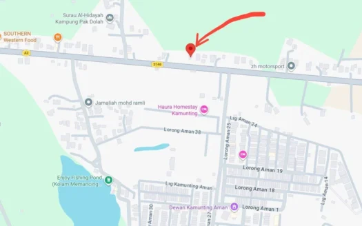 TANAH LOT KEDIAMAN KG PAK DOLLAH, KAMUNTING PERAK